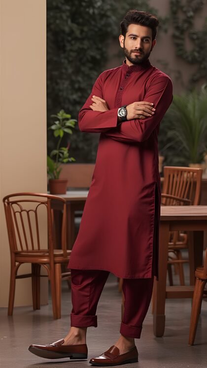 maroon